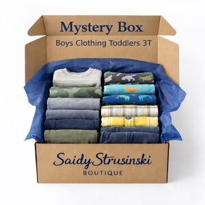 Boys Toddler 3T Mystery Box Bundle 10 Pieces Stylish & Gently Loved